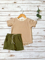 Chestnut Stripe T-Shirt