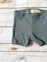 Stormy Blue Bike Shorts