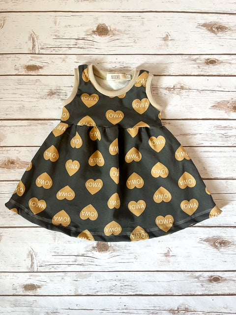 Wholesale Dress - Iowa Heart Dress