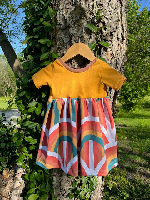 Rainbow Swing Dress