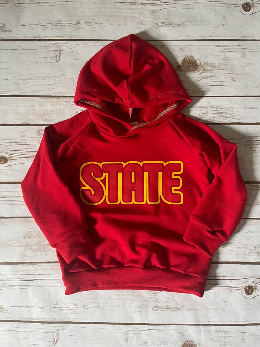 Wholesale State Red Bubble Hoodie