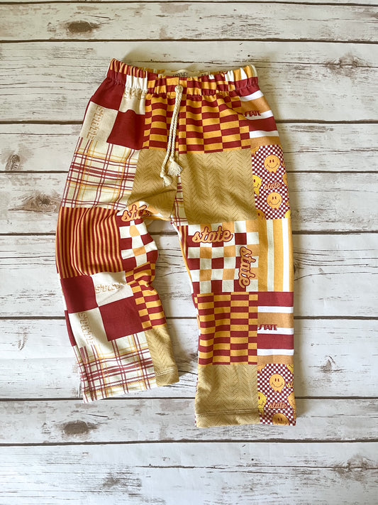 Wholesale State Quilt Wide Leg Sweats