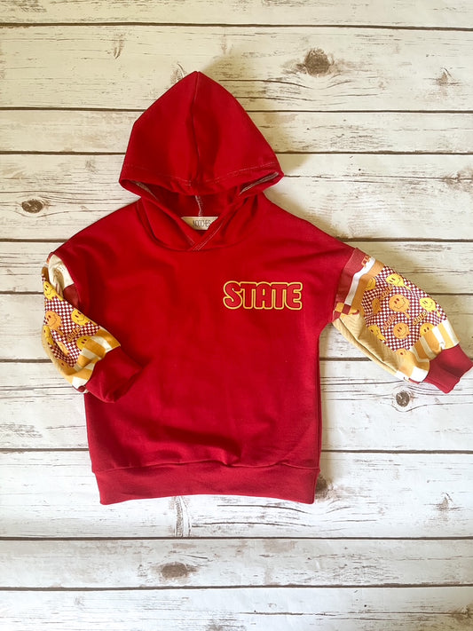 Wholesale State Quilt Oversized Hoodie