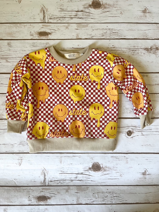 Wholesale State Smiley Track Pullover