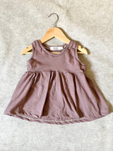Lilac Peplum Shirt