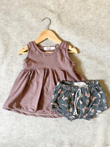 Lilac Peplum Shirt