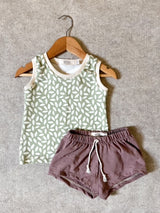 Sage Leaf Tank Top
