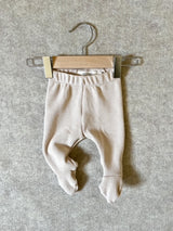 Creamy Waffle Footed Pants