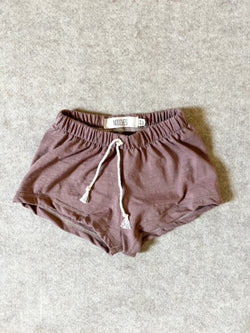 Lilac Flowy Shorts