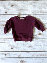 Plum Oversized Sweater