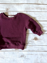 Plum Oversized Sweater