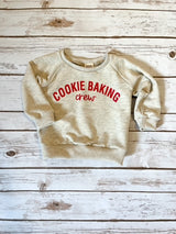 Cookie Baking Crew Oatmeal Pullover