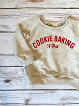 Cookie Baking Crew Oatmeal Pullover