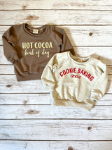 Cookie Baking Crew Oatmeal Pullover