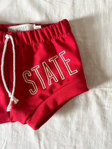 Red STATE Shorties