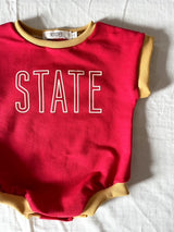 Red State Oversized Romper