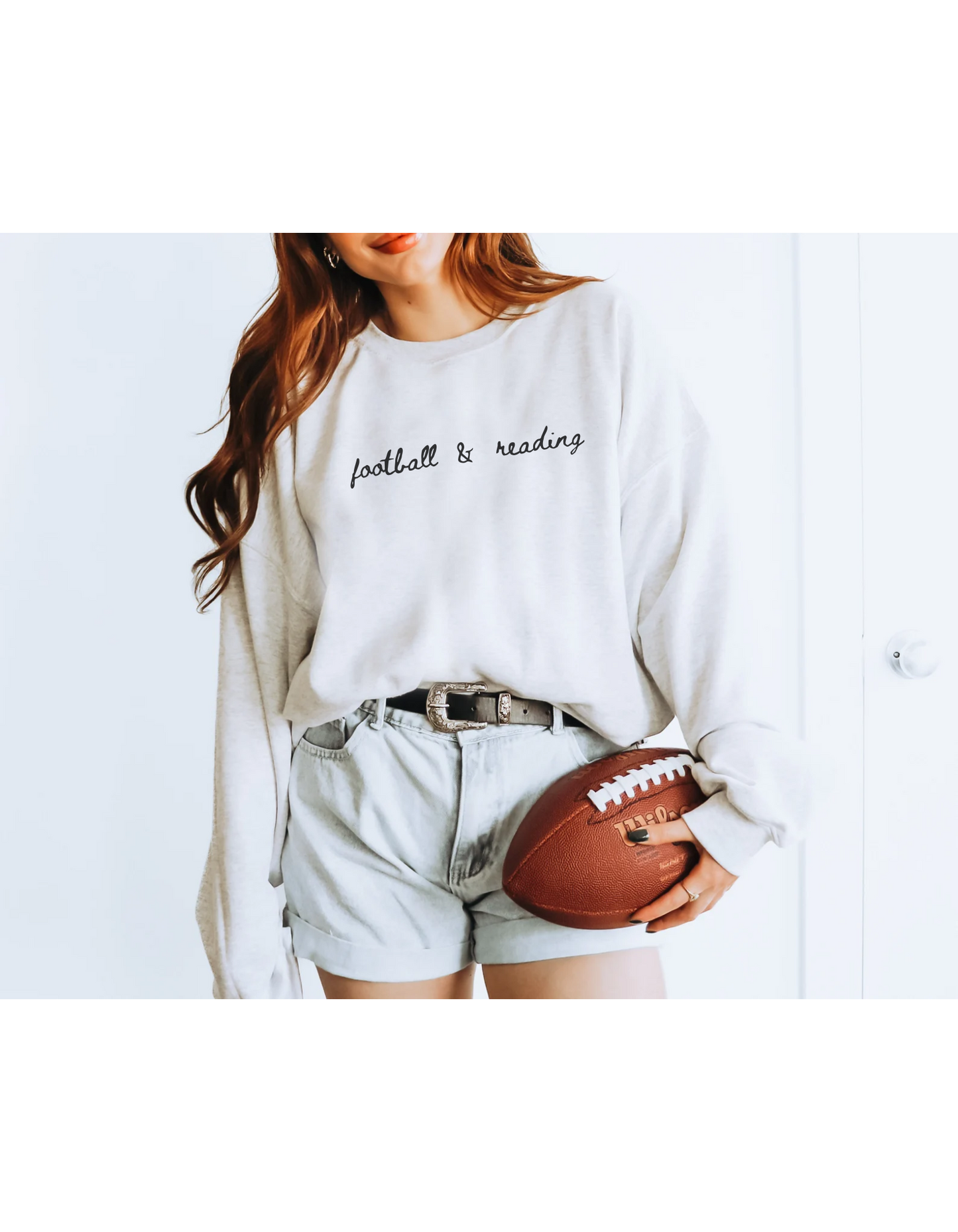 Football & Reading Adult Pullover - Gilden