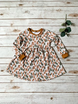 Doe a Deer Golden Dress