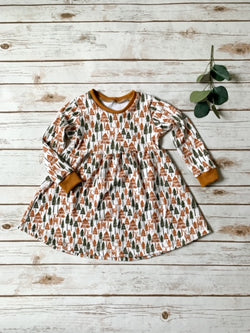 Doe a Deer Golden Dress