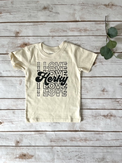 Wholesale T-Shirt -  I love Herky Shirt