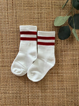 Red Stripe Socks