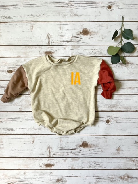 Wholesale State Baggy Sweatshirt Romper