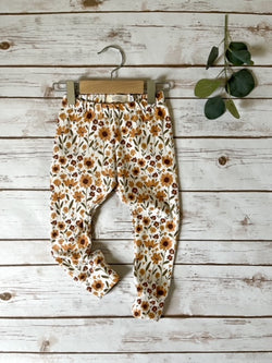 Fall Floral Leggings