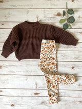 Fall Floral Leggings